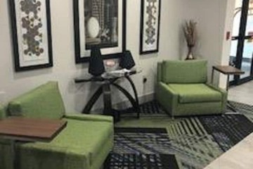 Lobby sitting area