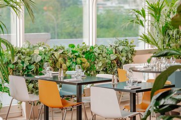 Breakfast area