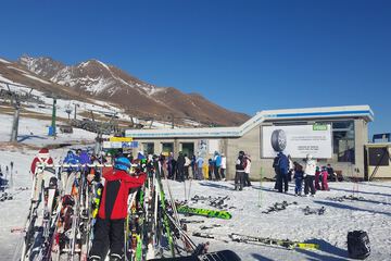 Skiing