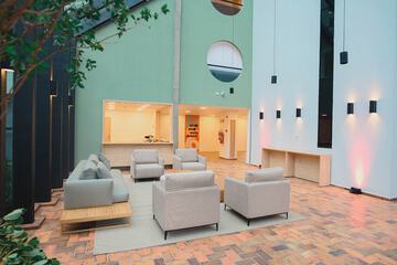 Lobby sitting area