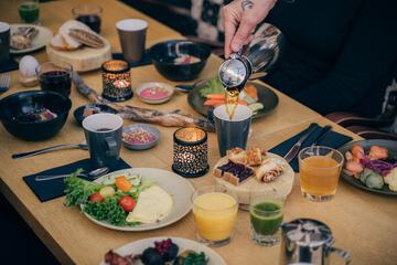 Breakfast buffet