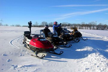Snowmobiling