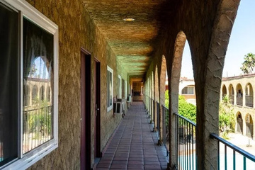 outside
