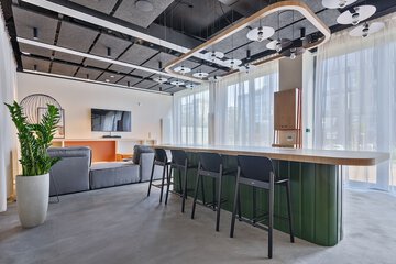 Lobby sitting area