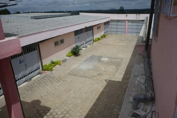 outside