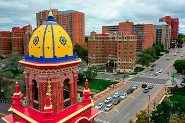 City view from property