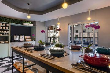 Breakfast area