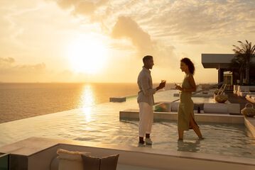 Rooftop pool