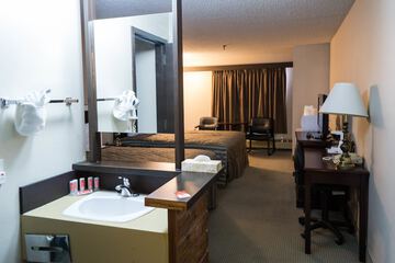 In-room business center