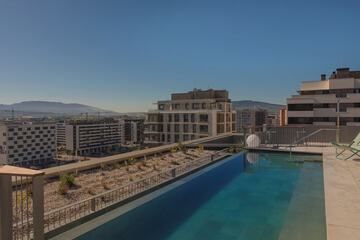 Rooftop pool
