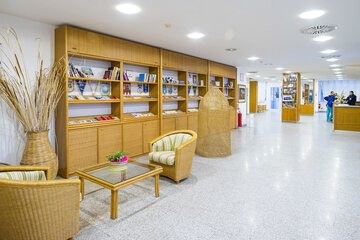 Interior entrance