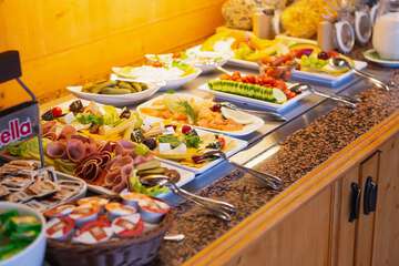 Breakfast buffet