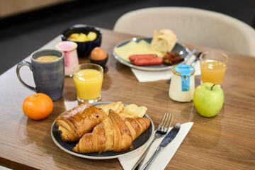 Breakfast area