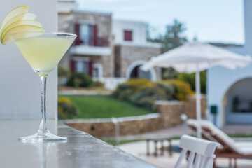 Poolside bar