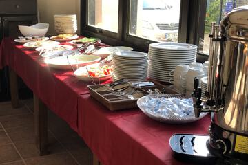 Breakfast buffet