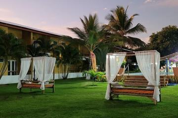 Front of property - evening/night