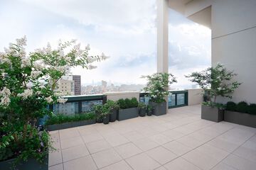 Rooftop terrace