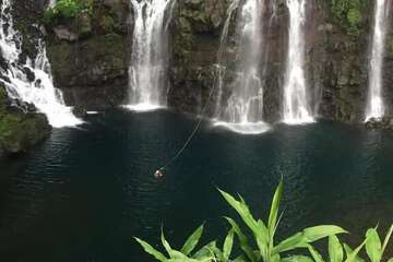 Outdoor rock climbing