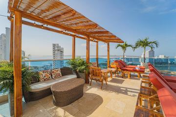 Rooftop terrace
