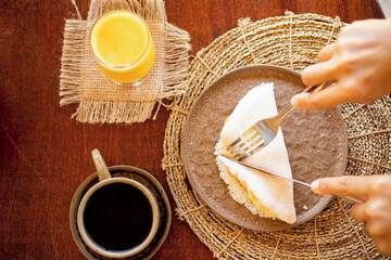 Breakfast buffet