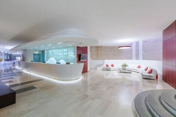 Interior entrance