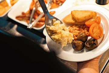Breakfast buffet