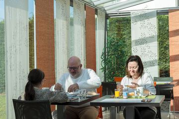 Breakfast area