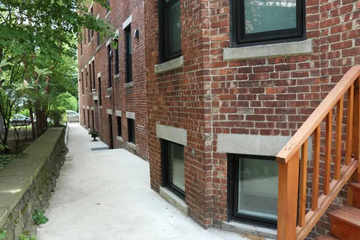 outside