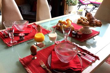Breakfast area