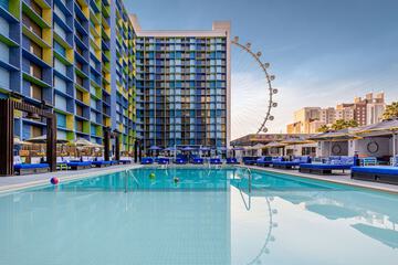 Rooftop pool