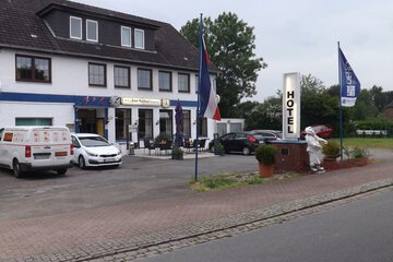 Front of property - evening/night