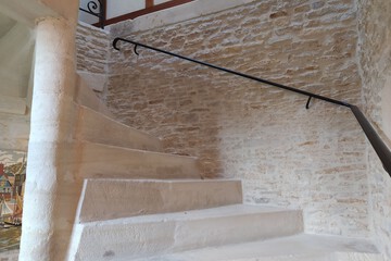 Handrails in stairways