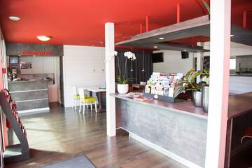 Interior entrance