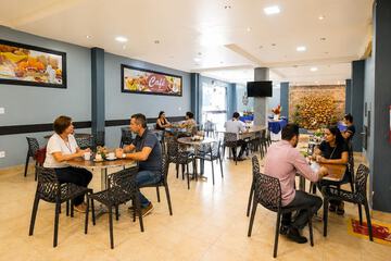 Breakfast area