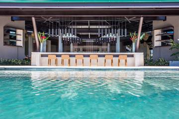 Poolside bar