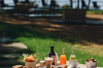 Breakfast area