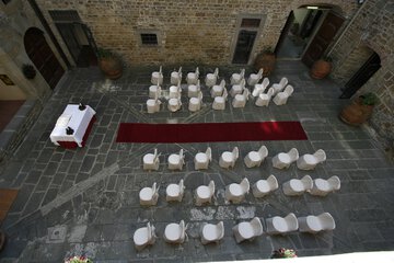 Indoor wedding