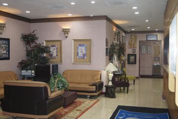 Lobby sitting area
