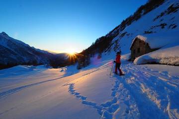 Snowshoeing