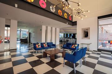 Lobby sitting area