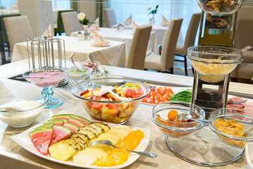 Breakfast buffet