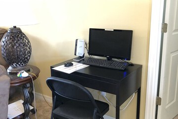 In-room business center