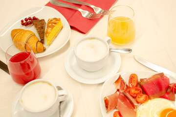 Breakfast buffet