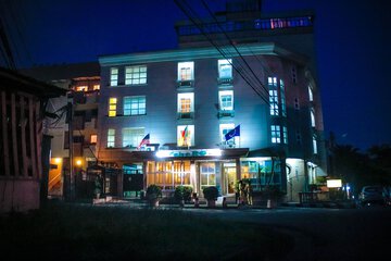 Front of property - evening/night
