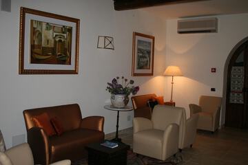 Lobby sitting area