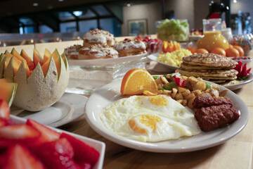 Breakfast buffet