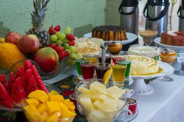 Breakfast buffet