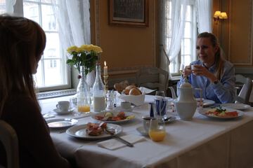 Breakfast area