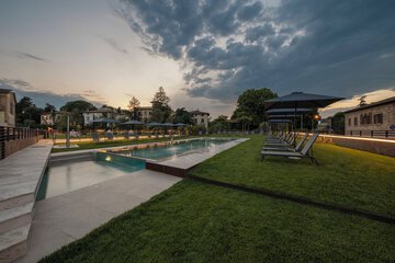 Rooftop pool