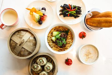 Breakfast buffet